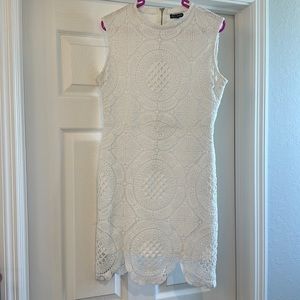 Women’s boutique textured shift dress